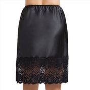 Jasmine Black 22" Half Slip