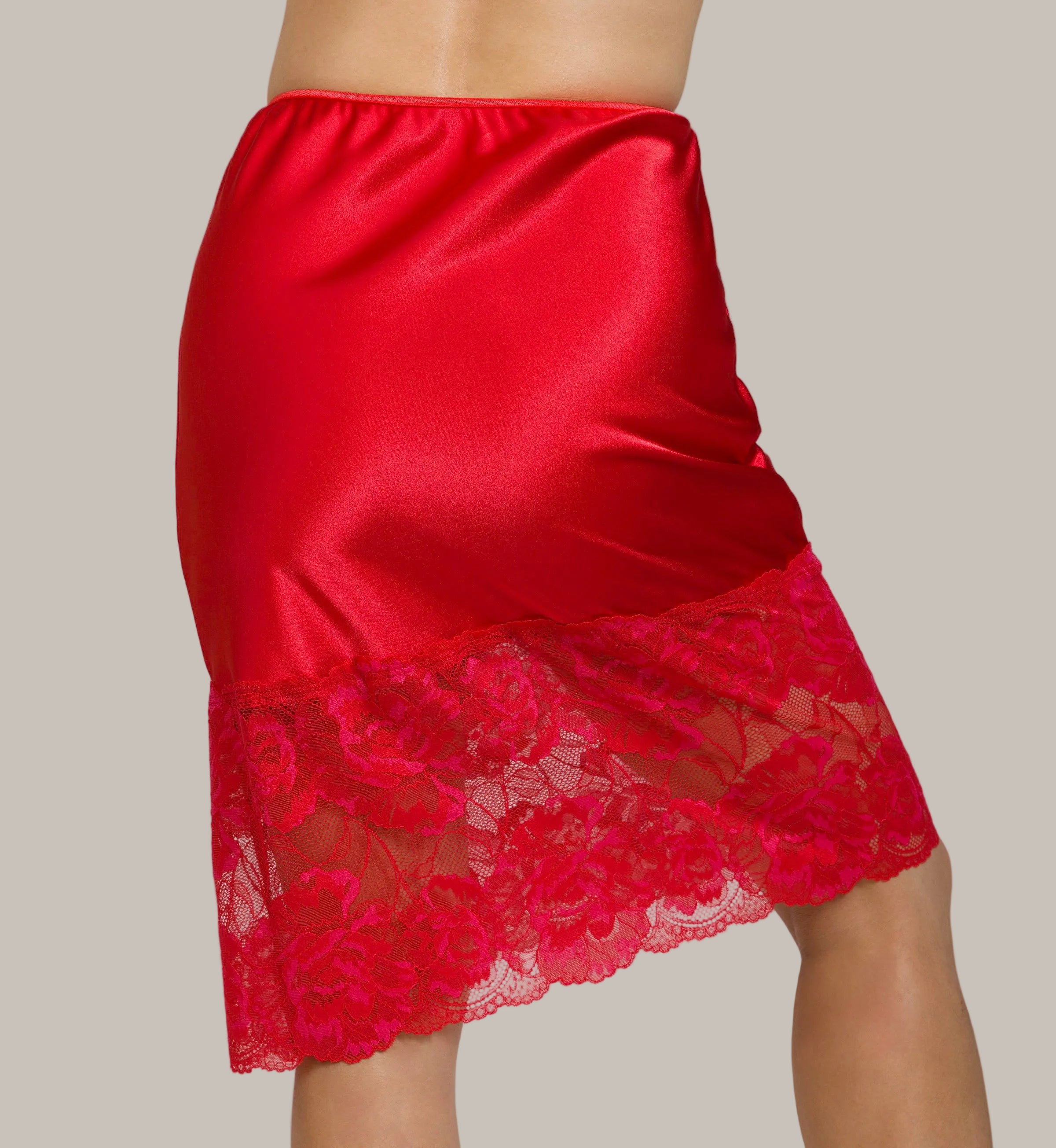 Jasmine Hot Cherry 23" Slip Skirt Jasmine Hot Cherry 23" Slip Skirt