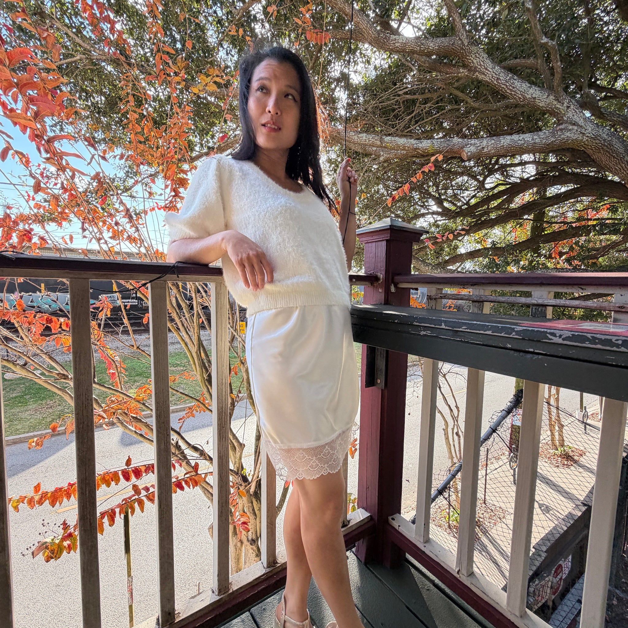 Jasmine French Vanilla 18" Half Slip