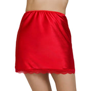 Jasmine Hot Cherry Red 15" Half Slip